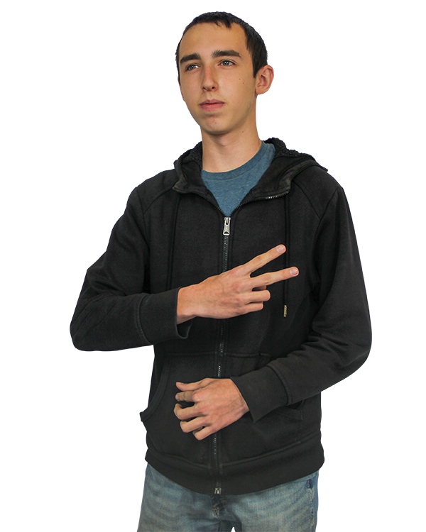 Student Posing