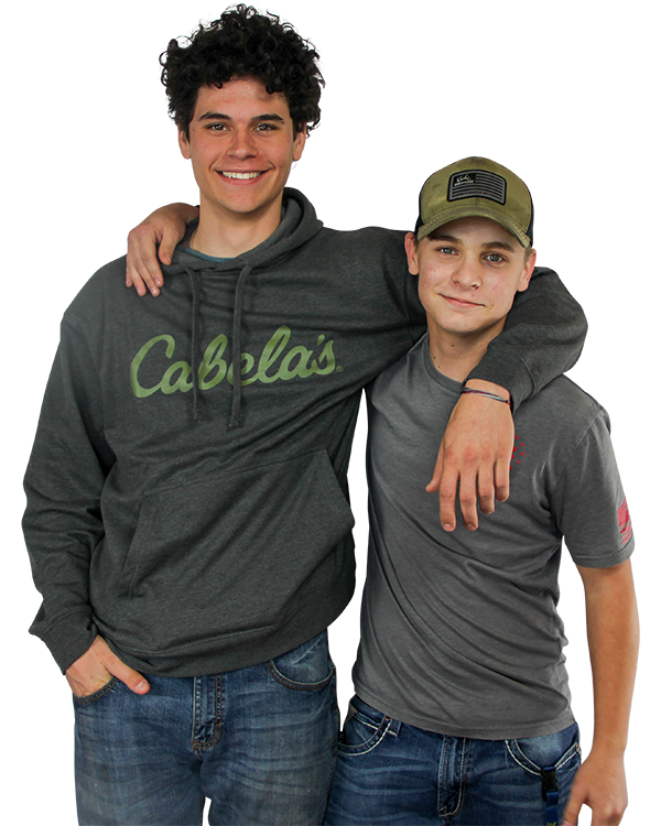 cutout of students hanging out