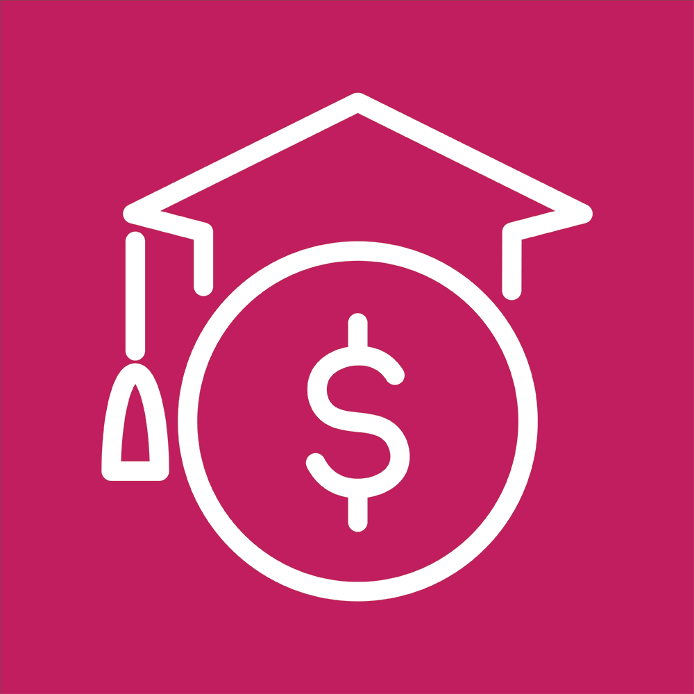 Money with Graduation Cap