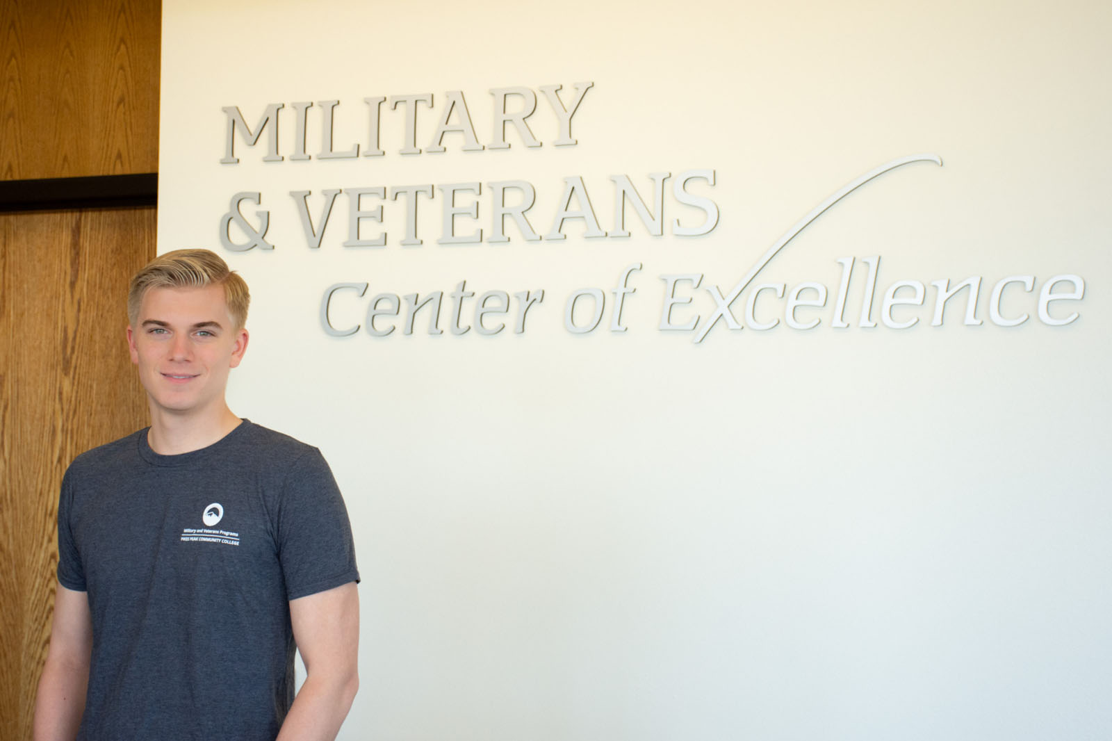 ppsc student in the veterans lounge