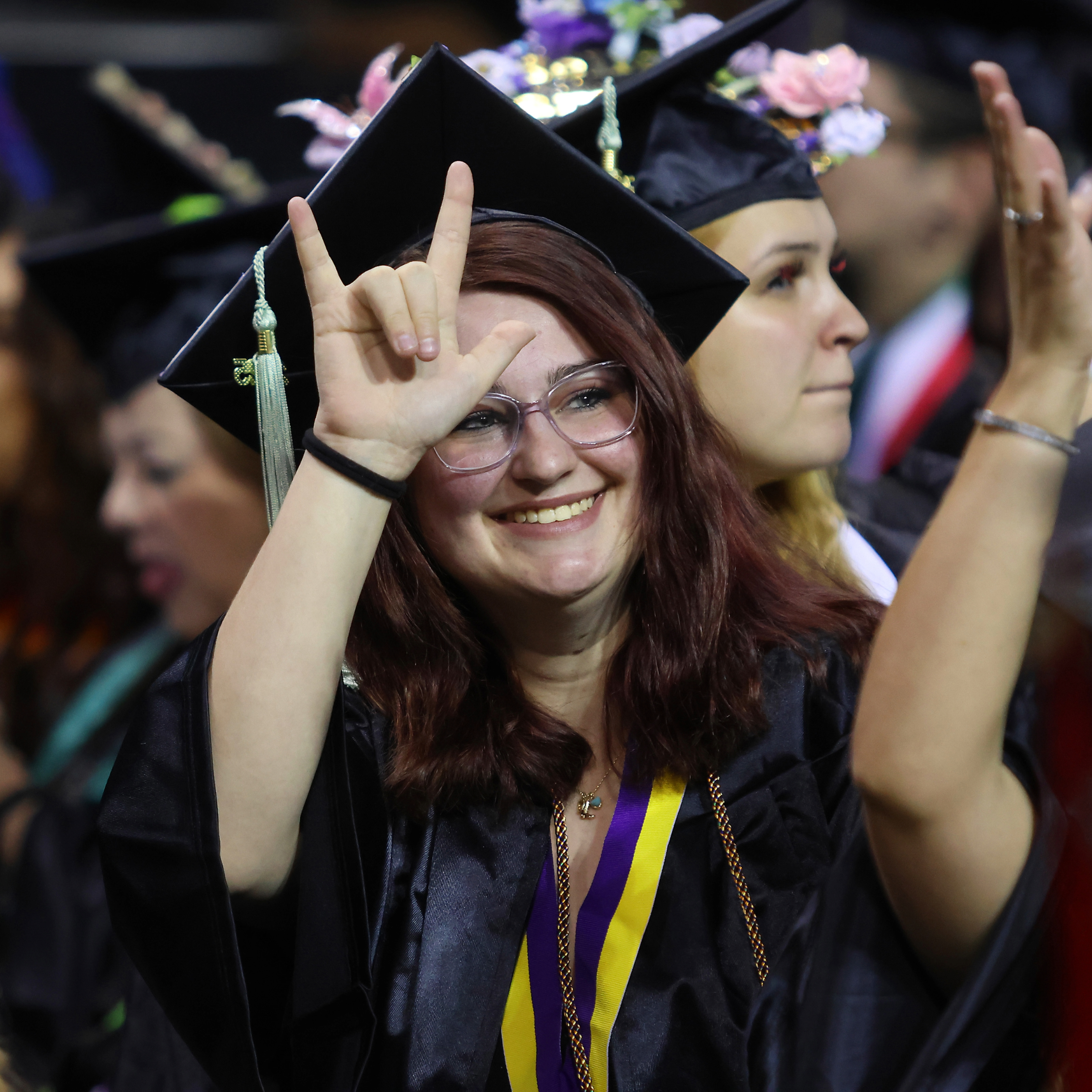 smiling graduate