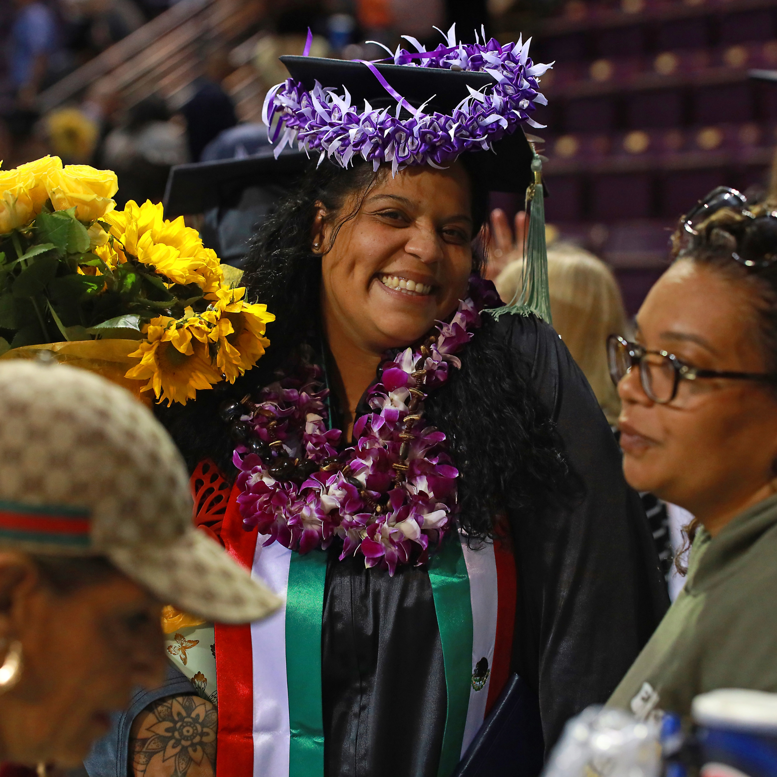 ppsc student smiling at commencement