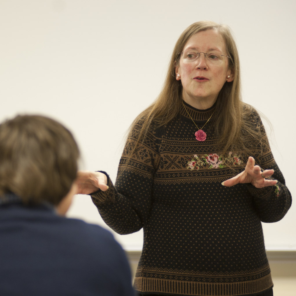 instructor teaching