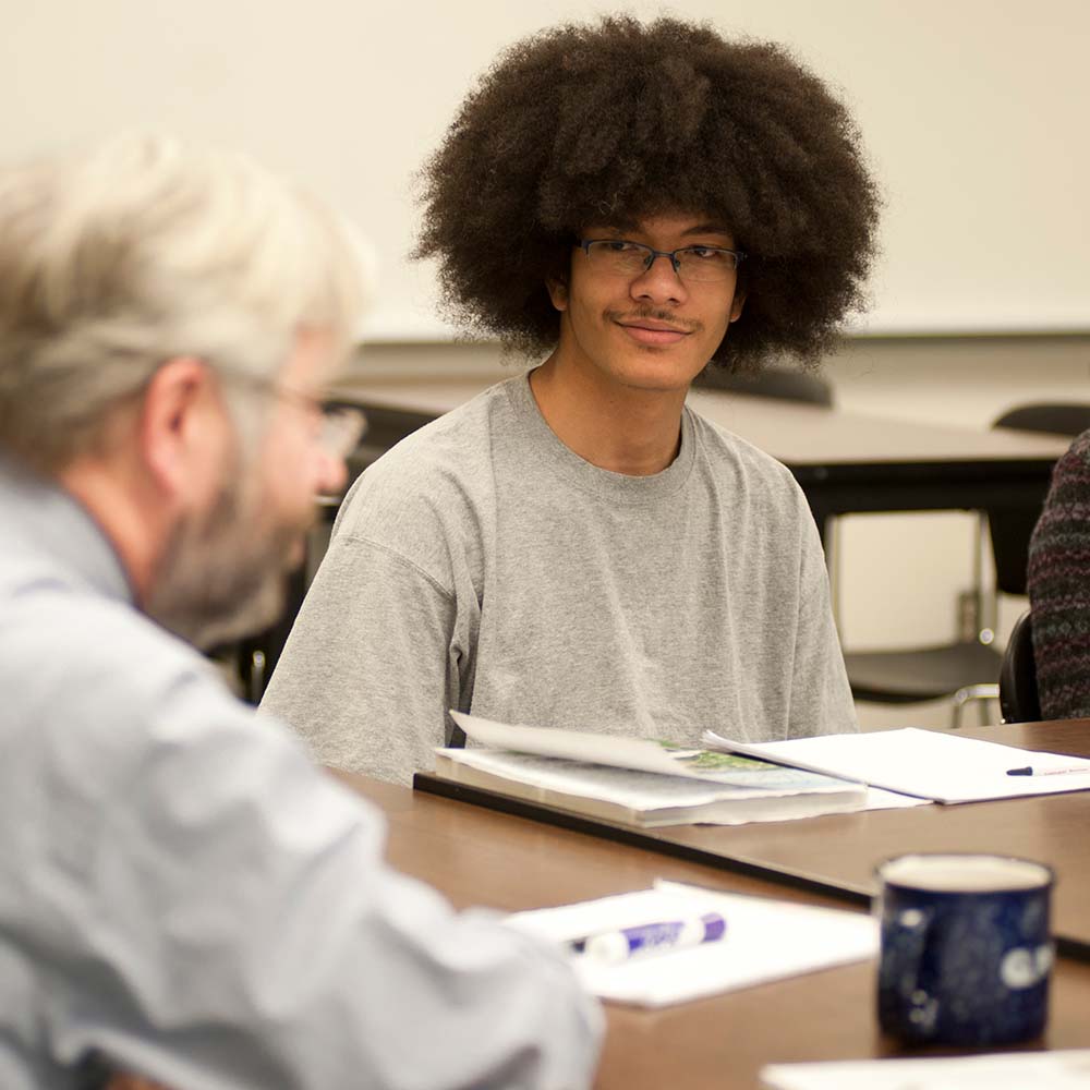 students in the classroom 