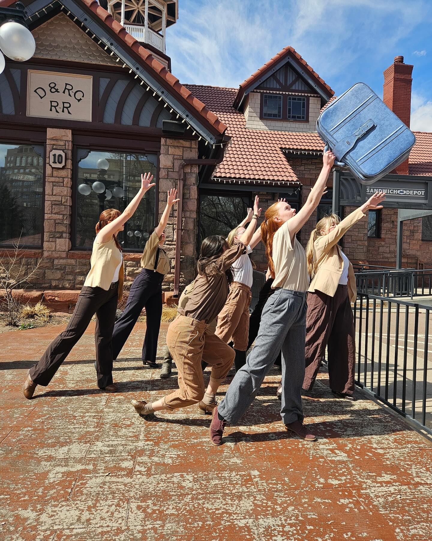 dance students in the studio