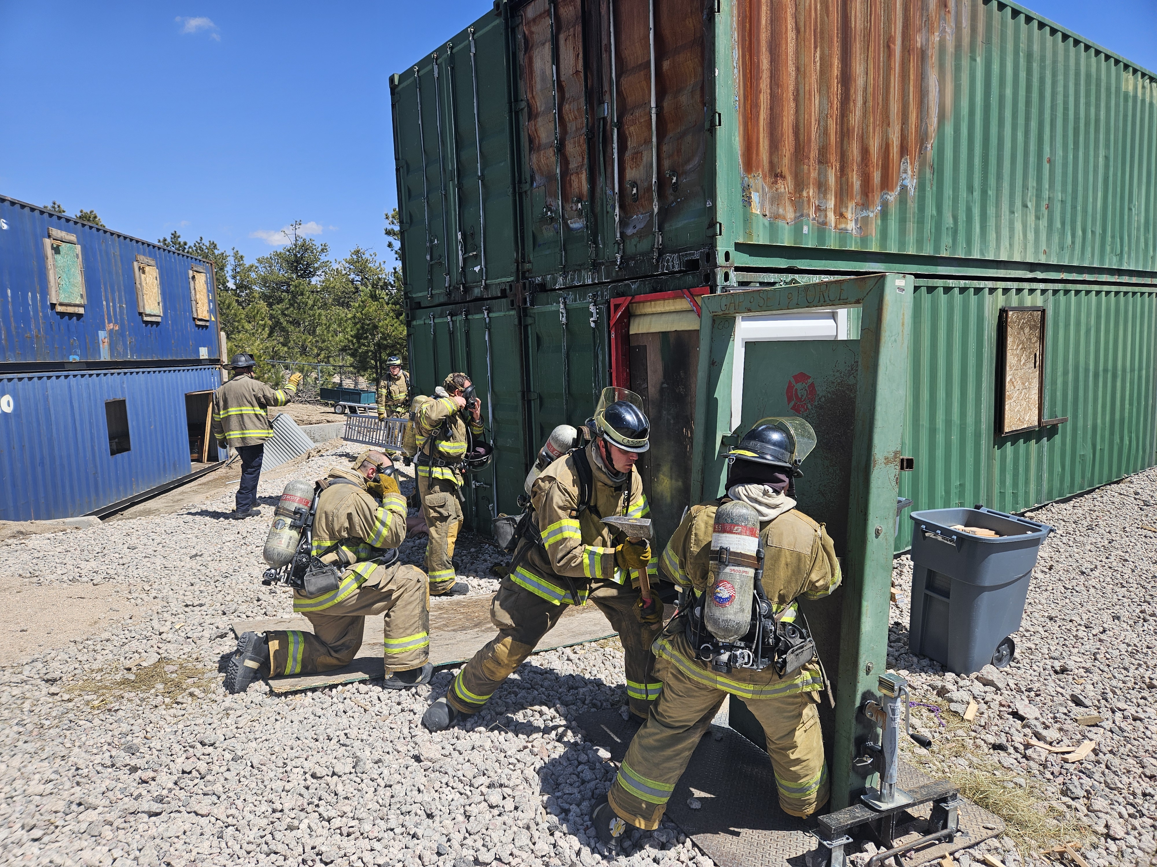 fire academy students